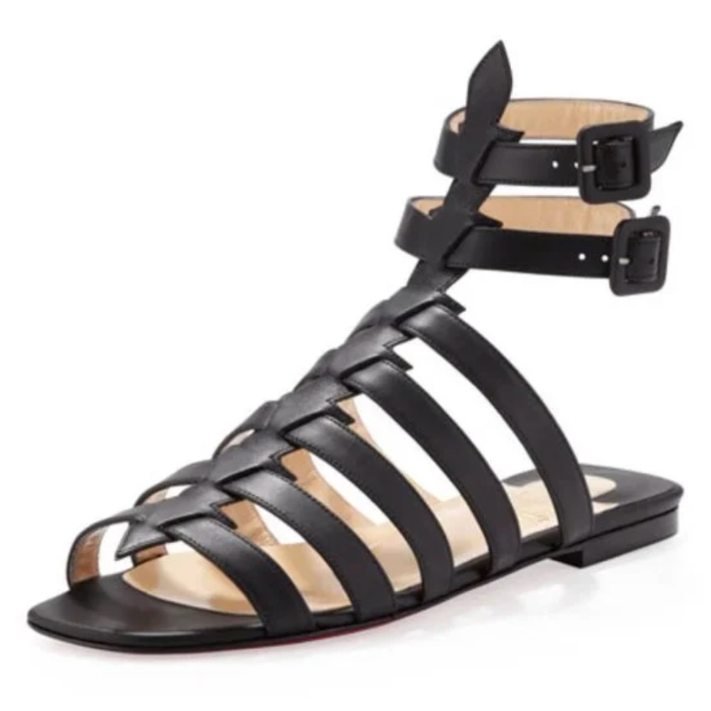 Christian Louboutin Neronna Cage Flat Sandal